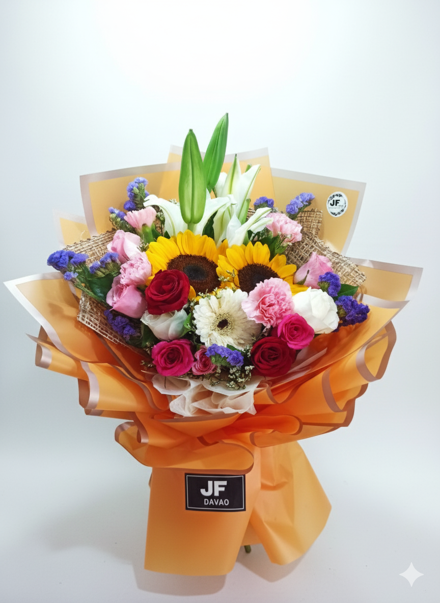 Romantic Valentine Colorful Bouquet