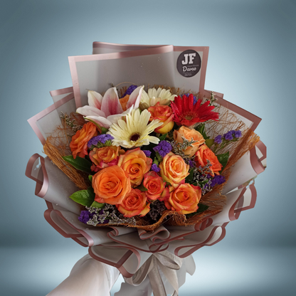 Global Bloom Boquet - Imported Flowers