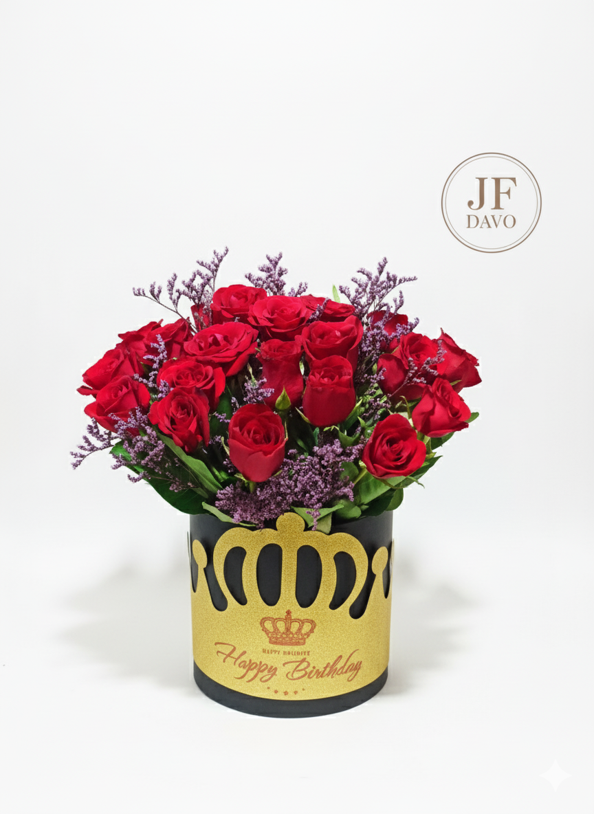 Sweetheart Valentine Rose Box