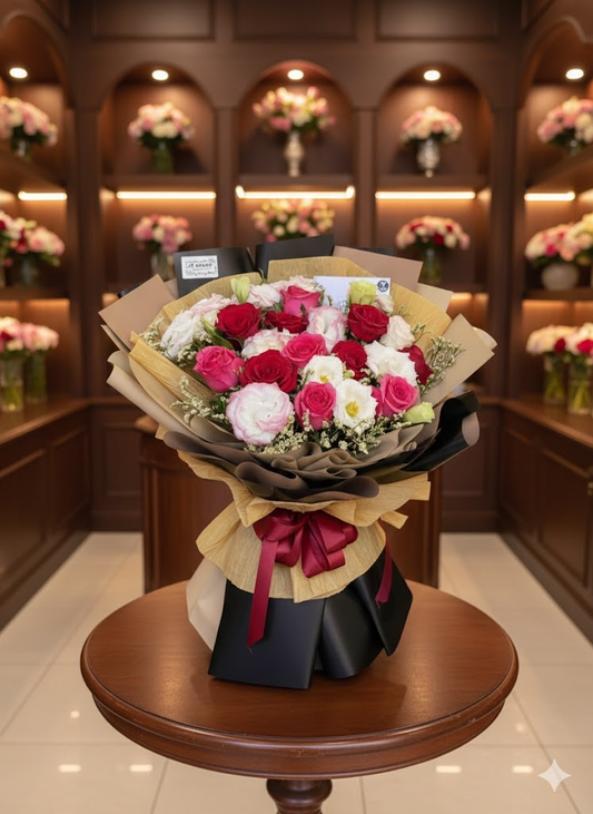 ❤️ Valentine’s Roses Mix Bouquet