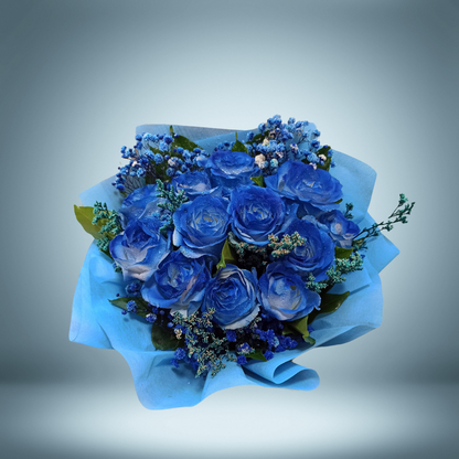 Sapphire Serenade- Blue Roses