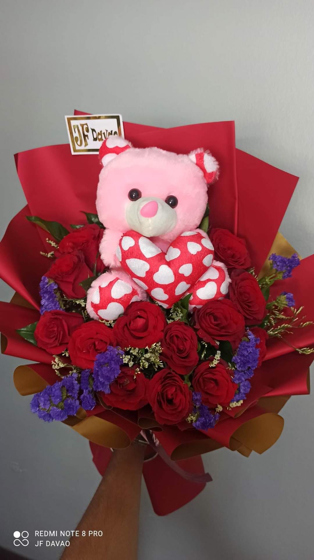 Bear + Flowers Wrap