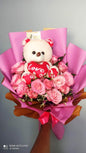 Bear + Flowers Wrap